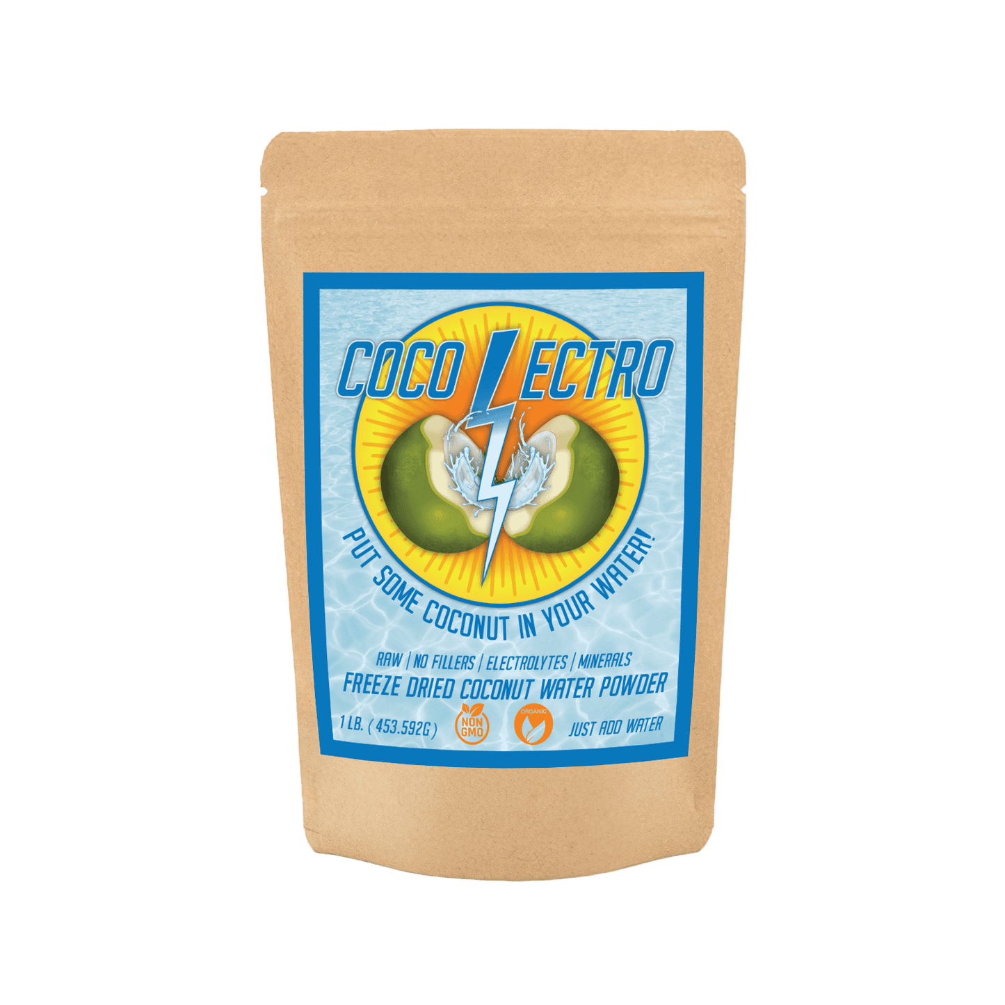 CocoLectro - Organic Freeze Dried Coconut Water Powder CocoLectro