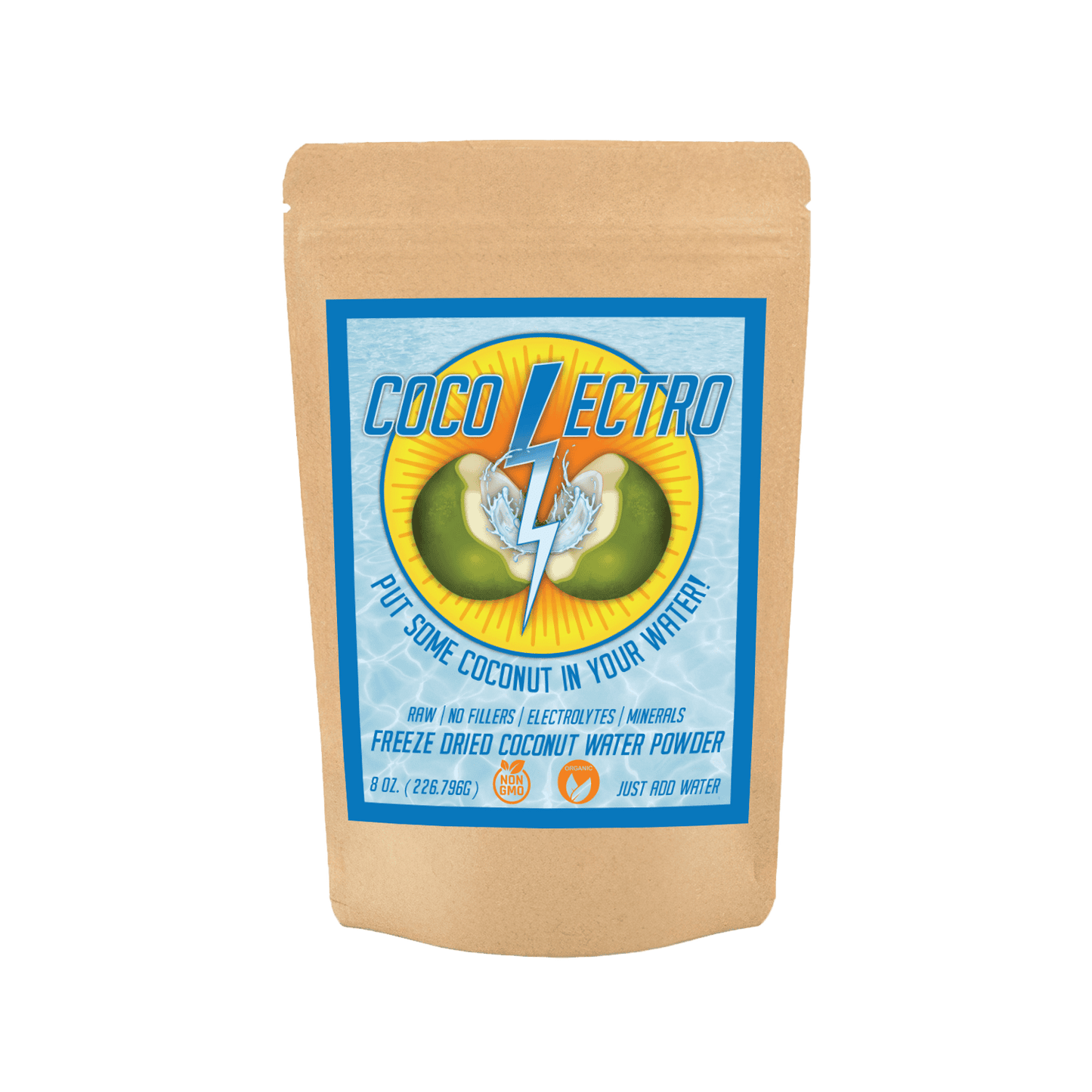 CocoLectro - Organic Freeze Dried Coconut Water Powder CocoLectro