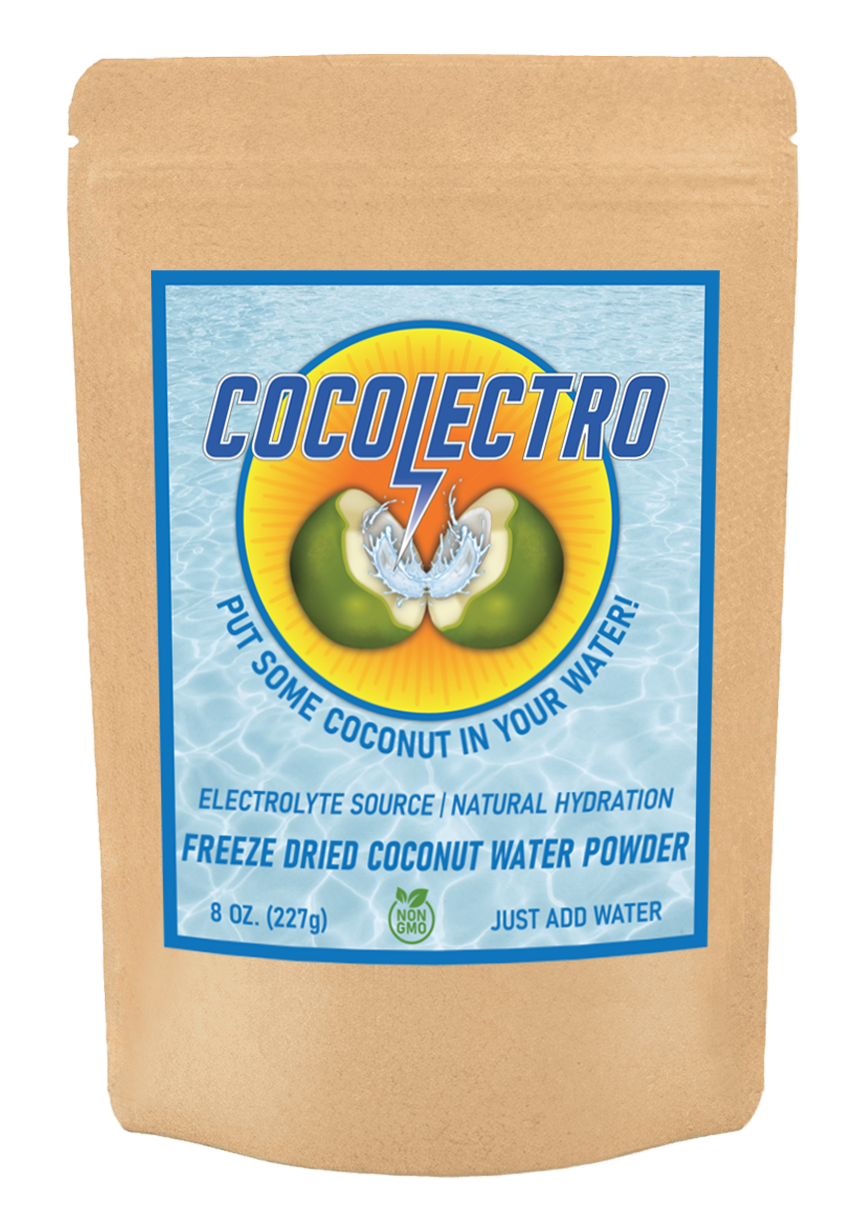 Drinktoyourhealth CocoLectro - Organic Freeze Dried Coconut Water Powder CocoLectro